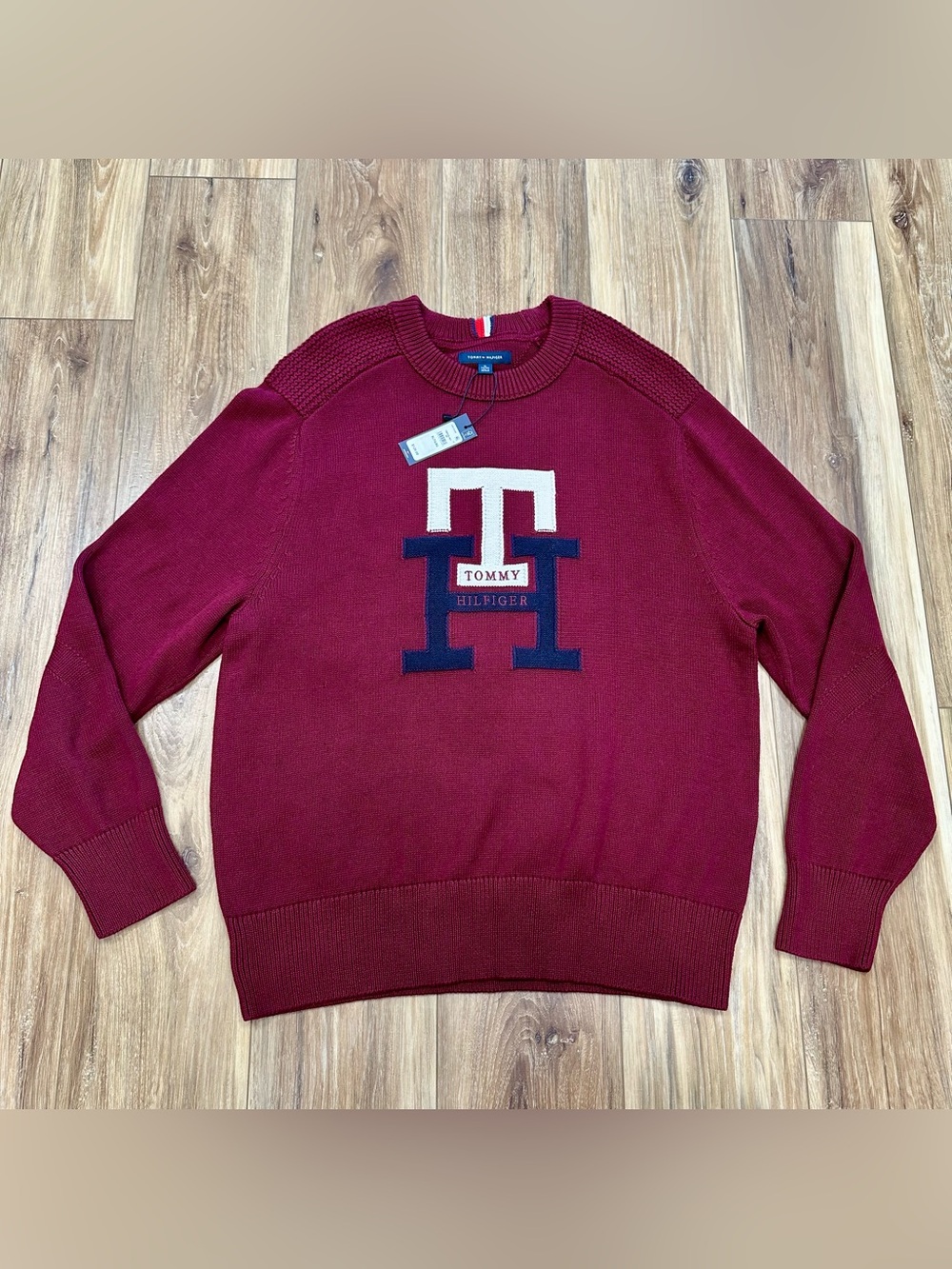 Tommy Hilfiger Knit Crewneck Sweater, NWT, Size Men’s XL